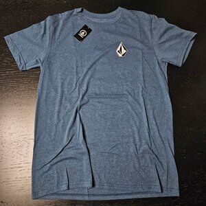 Volcom Mens Double Sided Graphic T-Shirt Medium Euro Corpo Short Sleeve NWT